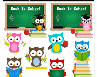 Cute School Owl Clipart Images   Pictures   Becuo