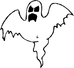 Ghost Clipart Black And White Ghost 3 Png