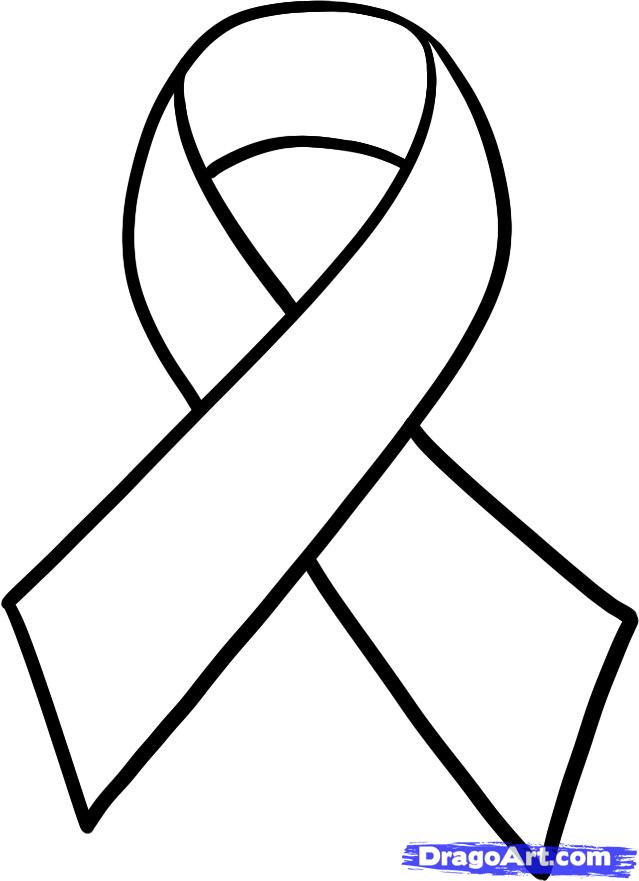 How To Draw A Cancer Ribbon Breast Cancer Ribbon Step By Step Stuff