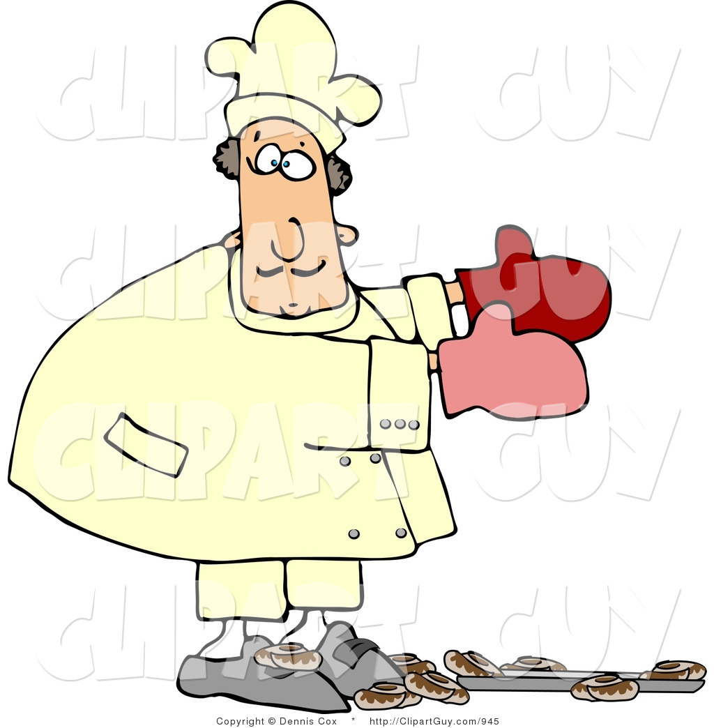 Preview Clip Art Of A White Male Chef Tasting Food Before Car Pictures