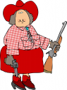 Related Pictures 12625 Annie Oakley Cowgirl With Clipart By Djart