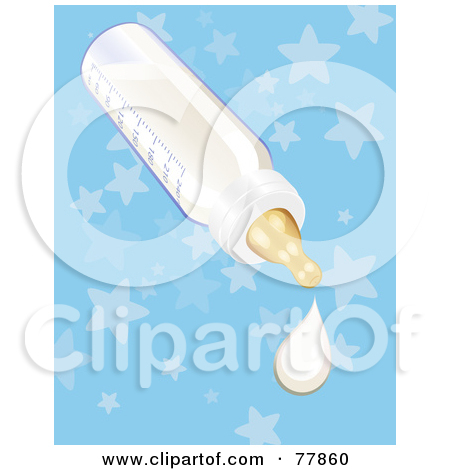 Royalty Free  Rf  Clipart Illustration Of A Drop Of Formula Squirting