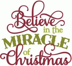 Silhouette Online Store   View Design  52785   Believe In The Miracle