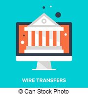 Wire Transfer Illustrations And Clipart  1632 Wire Transfer Royalty