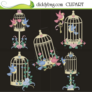 Beautiful New Clipart Sets To Digitize   Sell   Diddybag Com