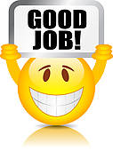 Excellent Job Clipart Good Job Smiley   Clipart