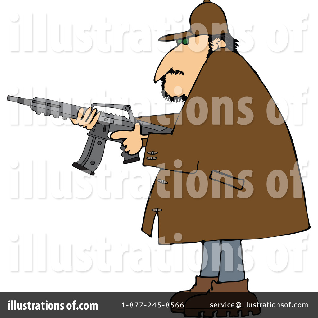Gun Clipart  1160718 By Djart   Royalty Free  Rf  Stock Illustrations