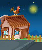 Hen House Clipart House And Hen