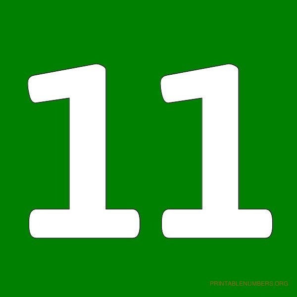 Number 13 In Green Clipart   Cliparthut   Free Clipart