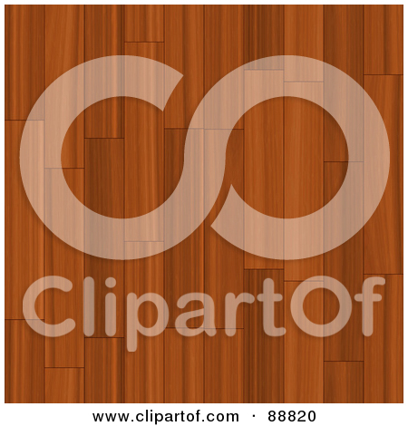 Royalty Free  Rf  Clipart Illustration Of A Background Of A Wood Floor