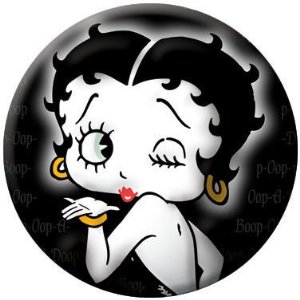 Betty Boop Vinyl Stickers Clipart   Free Clip Art Images