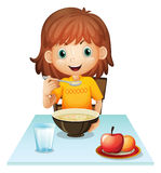 Child Eating Breakfast Clipart Stock Photos Images   Pictures