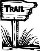 Hiking Trail Clipart And Illustration  195 Hiking Trail Clip Art