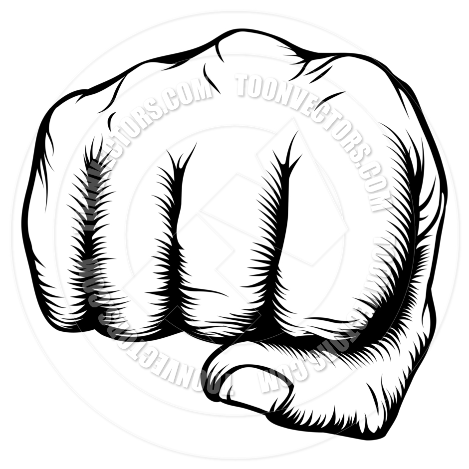 Punch Clip Art Hand In Fist Punching From