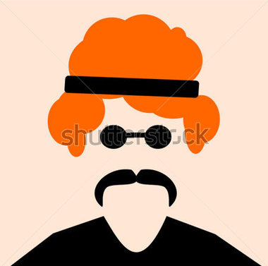 Source File Browse   People   Hippie Man With Red Hair And Headband