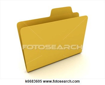 Stock Illustration   File Folder Stack  Fotosearch   Search Clipart