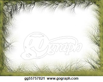     Abstract Spring Nature Border  Clipart Drawing Gg55757821   Gograph
