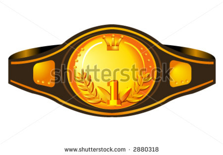 Championship Belt Clipart Of A Box Champion S Belt