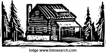 Clipart Of Lodge Lodge   Search Clip Art Illustration Murals