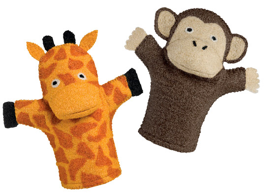 Felted Animal Puppets By Noted Eco Toys Eco Puppets Green Toys