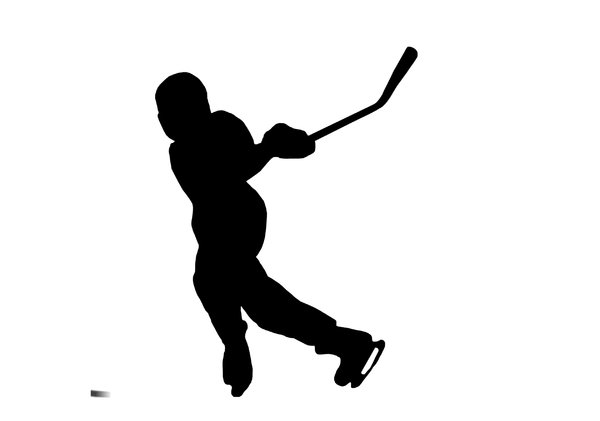 Hockey Player Silhouette   Clipart Best