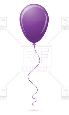Purple Balloon Objects Download Royalty Free Vector Clip Art  Eps 
