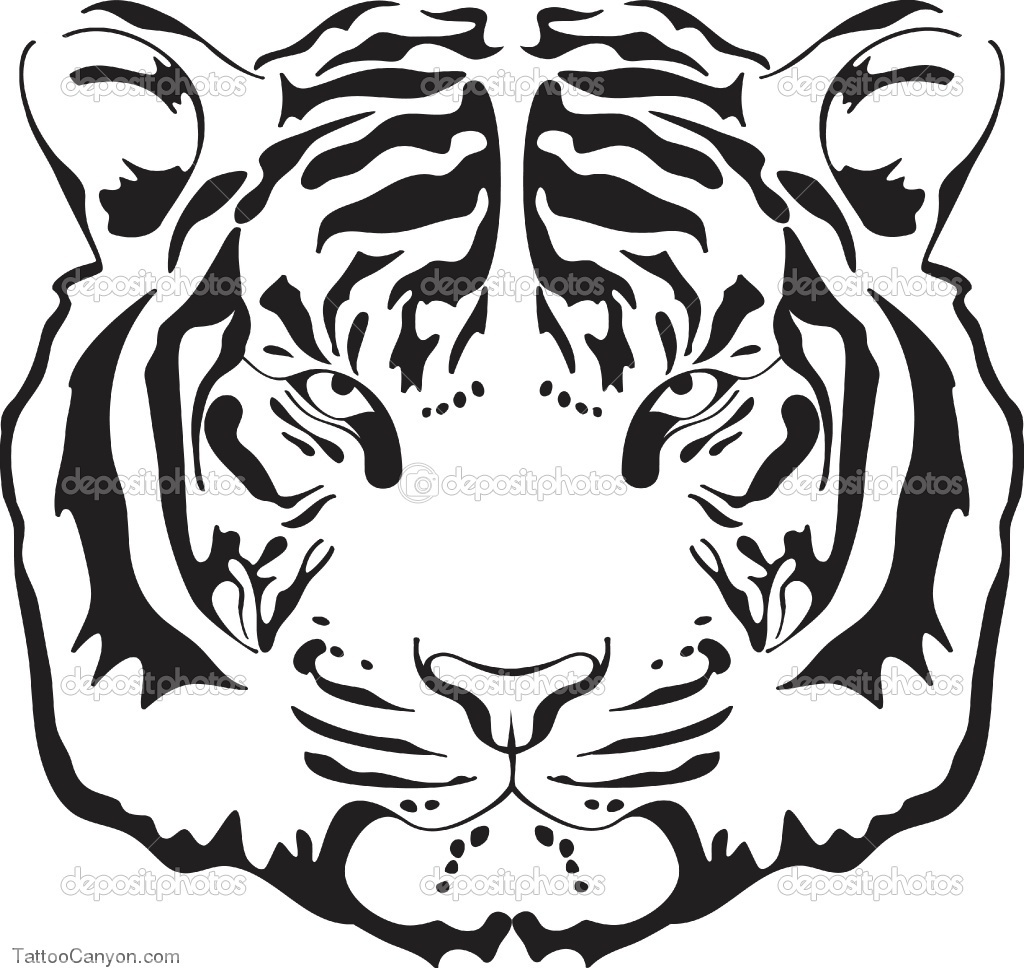 Related With Tiger Silhouette
