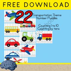 Theme   22 Number Puzzles   Counting To 10   Counting To 100    