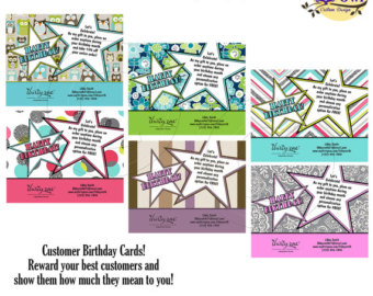 Thirty One Gifts Consultant Postcar D   Birthday Cards For Customers