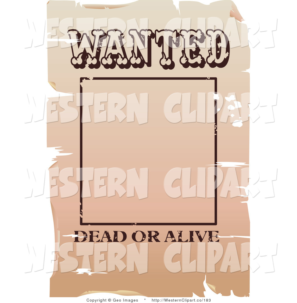 Wanted Picture Border Pic  20