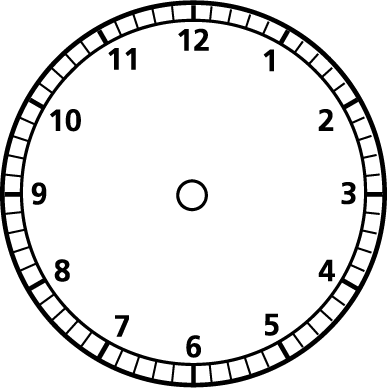 Blank Clock  Image