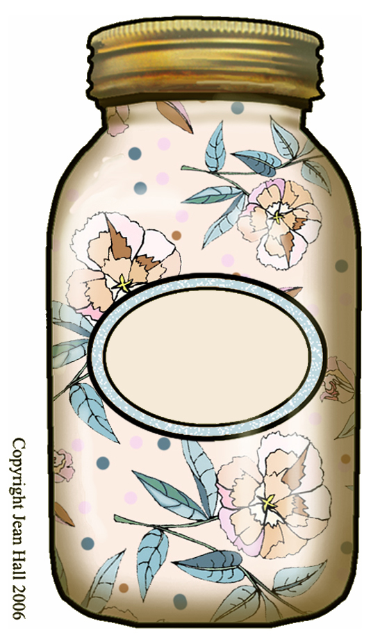 Bottle Clip Art Print For Your Paper Crafts  Keyworkds  Bottle Jar