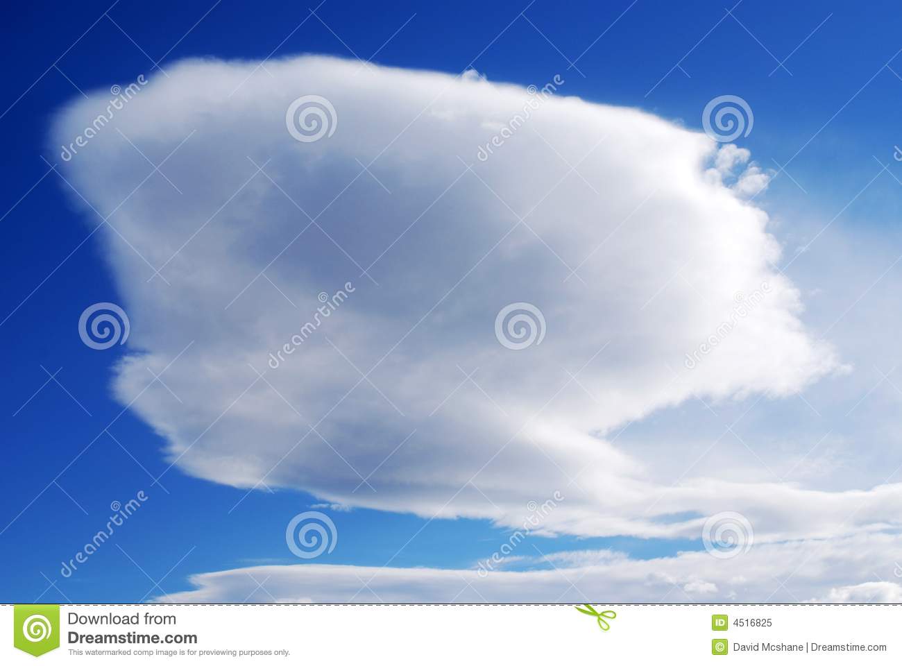 Cirrus Clouds Clipart Dream Cloud Royalty Free Stock