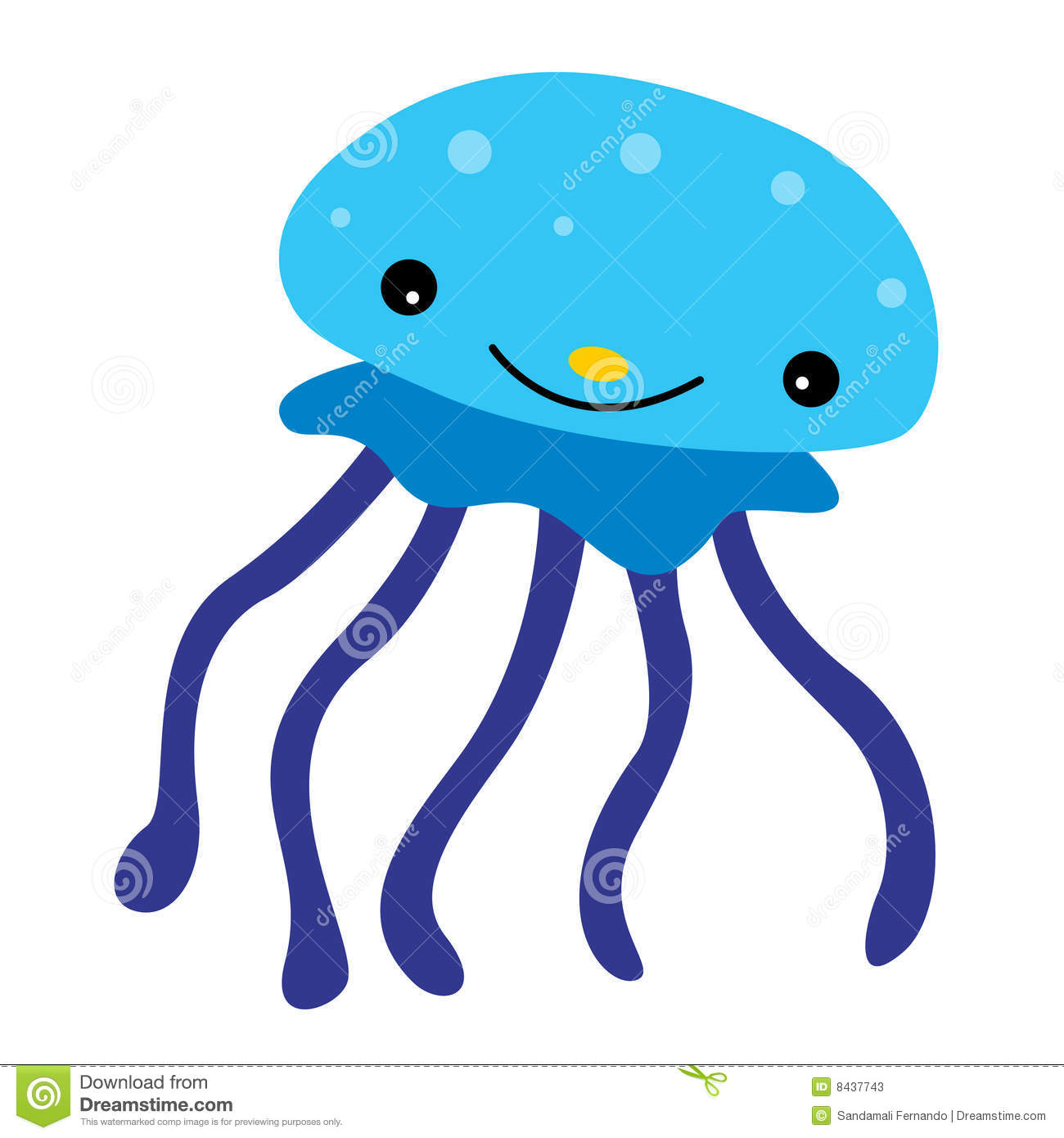 Cute Jellyfish Clipart   Clipart Panda   Free Clipart Images