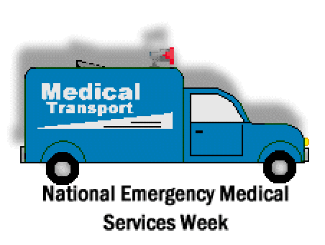 Emergency Vehicle Clip Art Title For National Emergency Medical