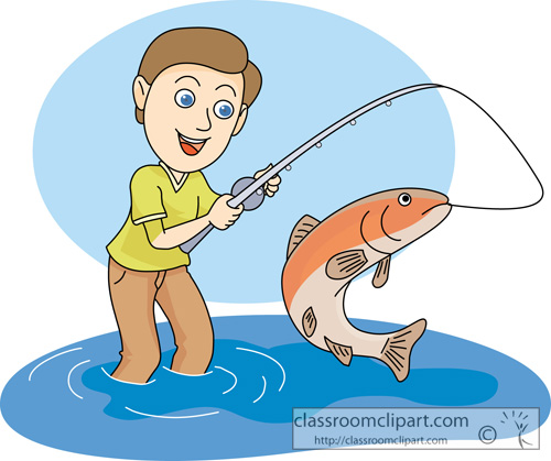 Fishing   Trout Fishing Crca   Classroom Clipart