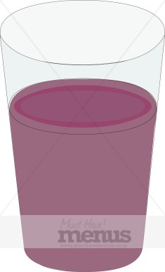 Grape Juice Clipart   Beverage Clipart