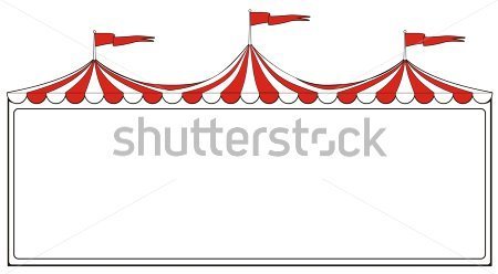Home   Premium   Backgrounds   Textures   Three Ring Circus Tent Sign