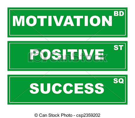 Signs   Motivational Green Business    Csp2359202   Search Clipart