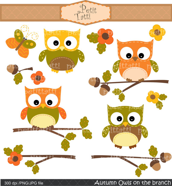 To Autumn Owl Clip Art Owls Clip Art Fall Owl Thanksgiving Clip Art