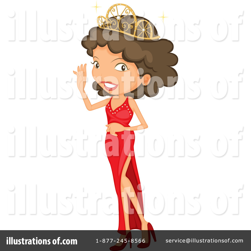 Beauty Queen Clipart  1138840 By Colematt   Royalty Free  Rf  Stock