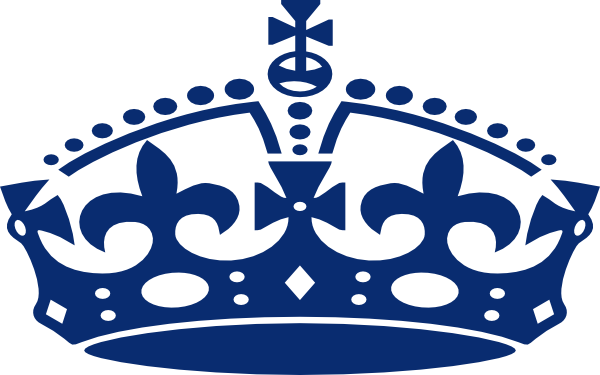 Blue Jubilee Crown Clip Art