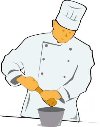 Chef Clip Art Free Vector In Open Office Drawing Svg    Svg   Format