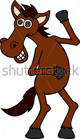 Dancing Cartoon Cavalo Sorrindo Clip Arts   Clipartlogo Com