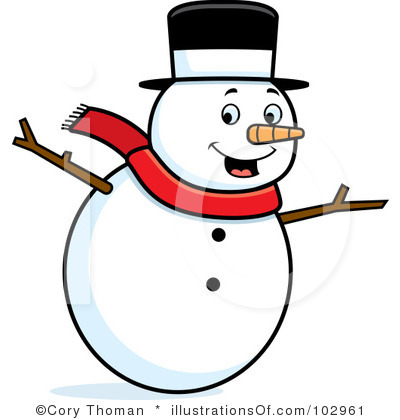 Free Snowman Clipart Royalty Free Snowman Clipart Illustration 102961