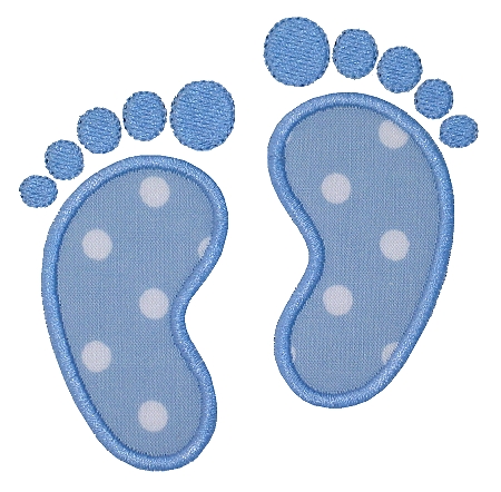 New  Baby Feet Applique   Gg Designs Embroidery