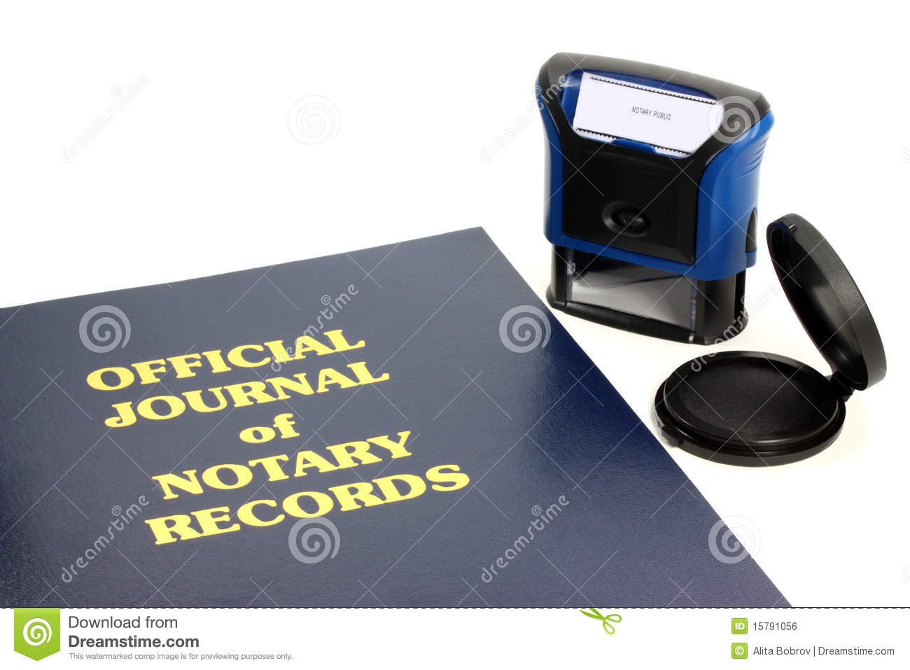 Notary Journal Royalty Free Stock Image   Image  15791056