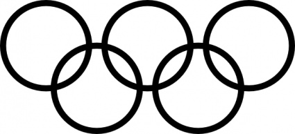 Olympische Ringe Symbol Clipart Cliparts Clipart   Clipartlogo Com