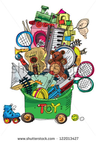 Pile Of Toys Clipart Huge Pile Of Toys   Cartoon