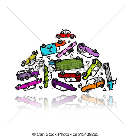 Pile Of Toys Clipart Vector   Pile Of Different